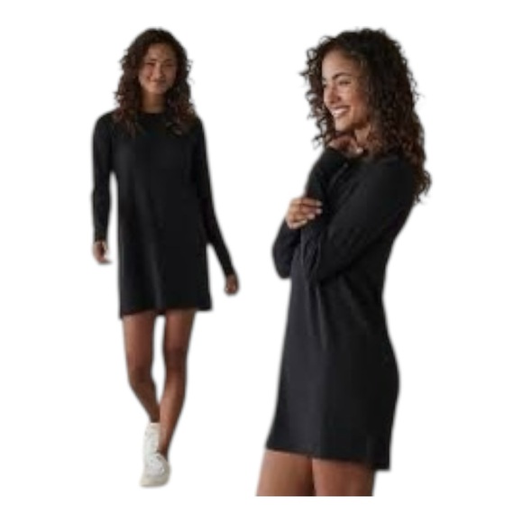The Normal Brand Dresses & Skirts - The normal brand long Sleeve Dress  Everyday Dress in Black  >
Black